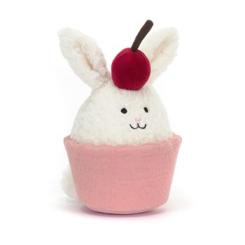 dainty dessert bunny cupcake